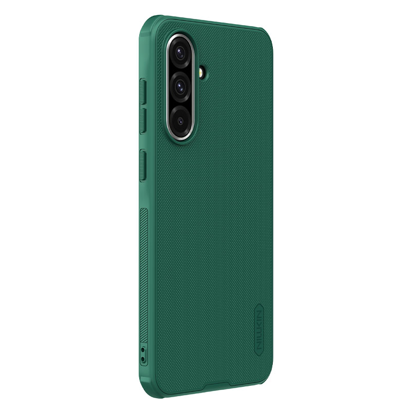 Nillkin Samsung Galaxy A36 5G vāciņš Super Frosted Shield Pro, tumši zaļš