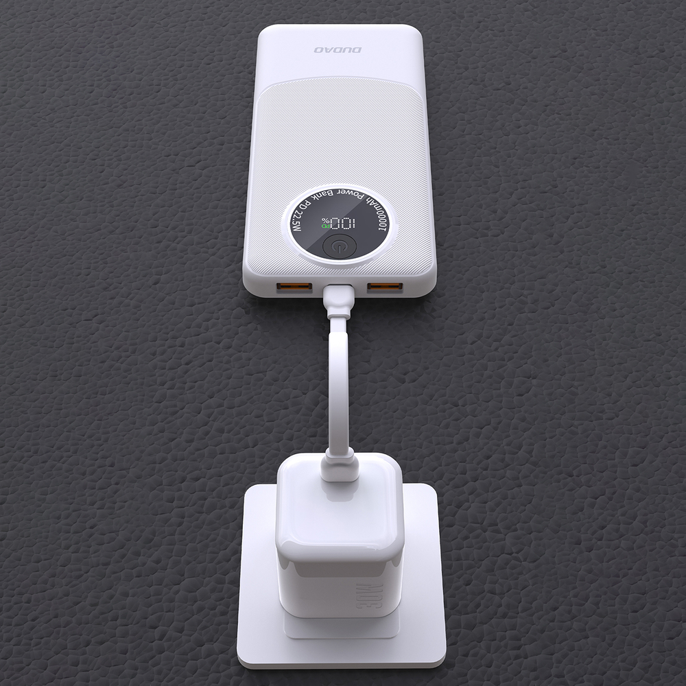 Dudao K12 Power Bank 10000mAh PD 22.5W, Black