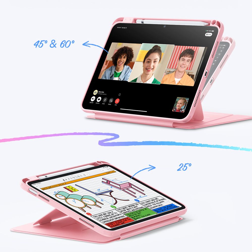 Гибридный чехол ESR Flip для iPad 10.9\" 2022 (10-е поколение) / 11\" 2025 (11-е...