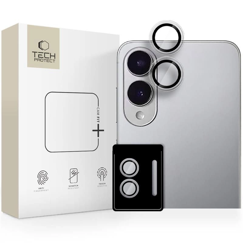 Защитная накладка на камеру Tech-Protect Camring Fit+ для Samsung Galaxy s25 Edge -...