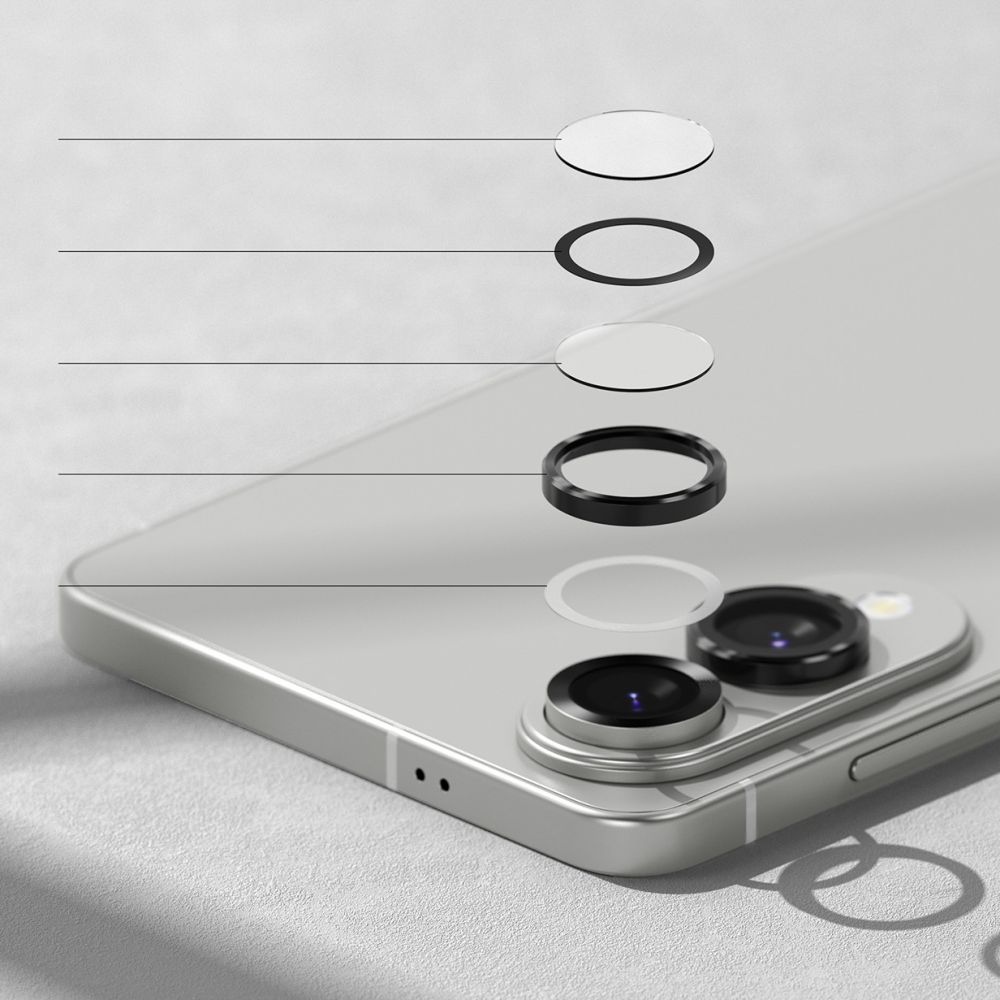 Ringke Camera Lens Protectors for Samsung Galaxy S25 Edge, Clear