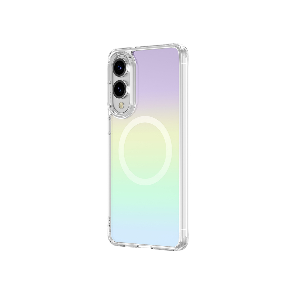 AmazingThing Samsung Galaxy S25 Edge Case Minimal Mag, Iridescent