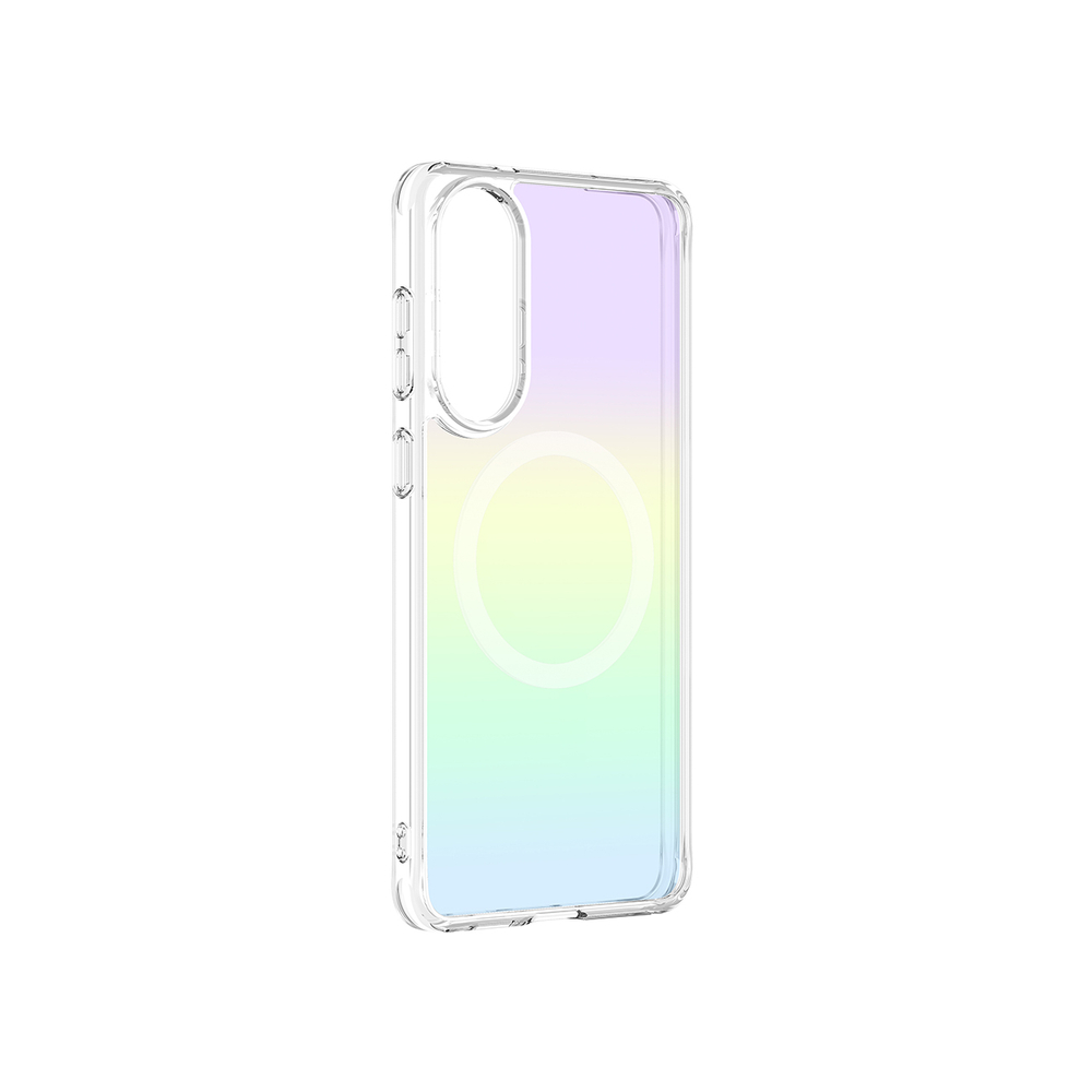 AmazingThing Samsung Galaxy S25 Edge Case Minimal Mag, Iridescent