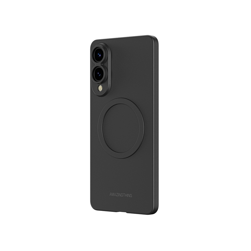 AmazingThing Samsung Galaxy S25 Edge vāciņš Minimal Air Case, melns