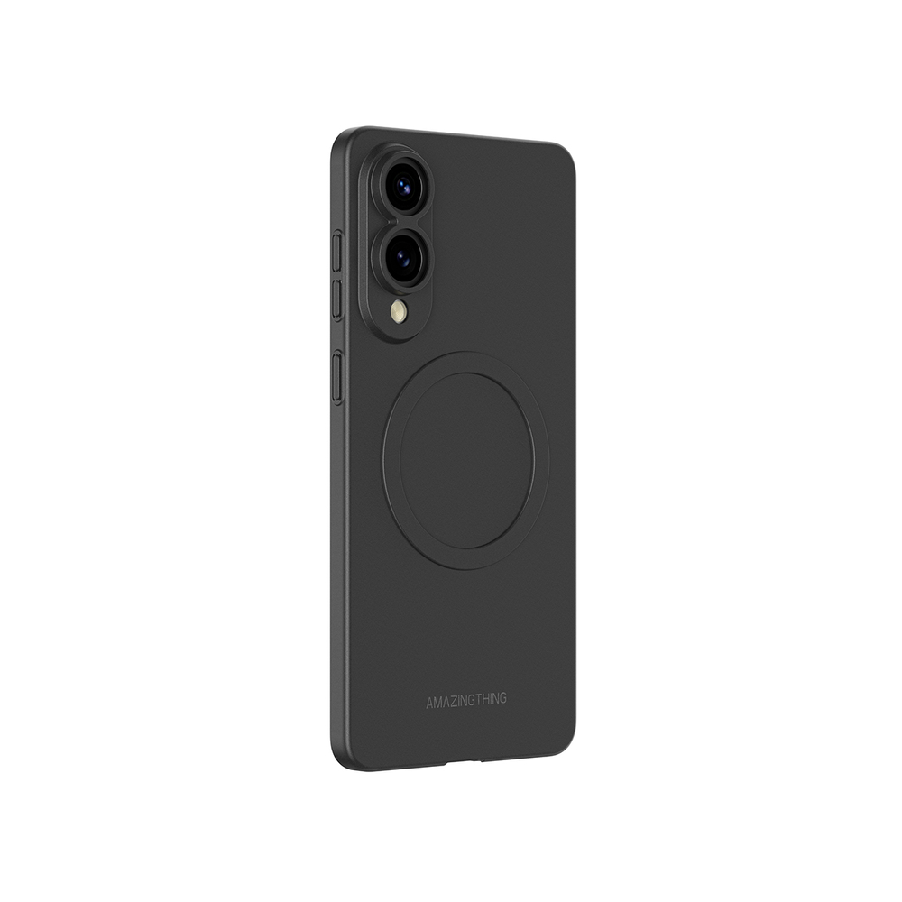 AmazingThing Samsung Galaxy S25 Edge vāciņš Minimal Air Case, melns
