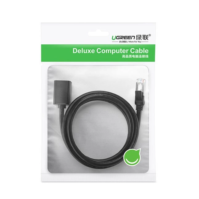 Ugreen NW112 11281 сетевой Ethernet кабель RJ45 (гнездо) - RJ45 (вилка) F/UTP Cat. 6 1...