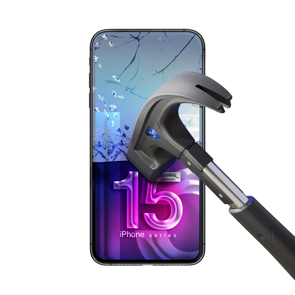 3mk FlexibleGlass v2.0 hibrīda aizsargstikls Apple iPhone 15 Pro Max