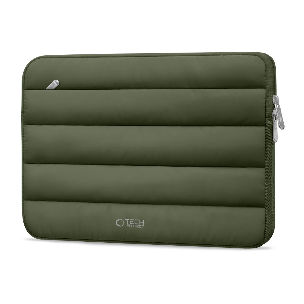 Tech-Protect Fluffy klēpjdatora soma 15-16\", zaļa