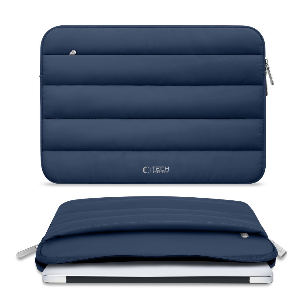 Tech-Protect Fluffy klēpjdatora soma 13-14\", tumši zila