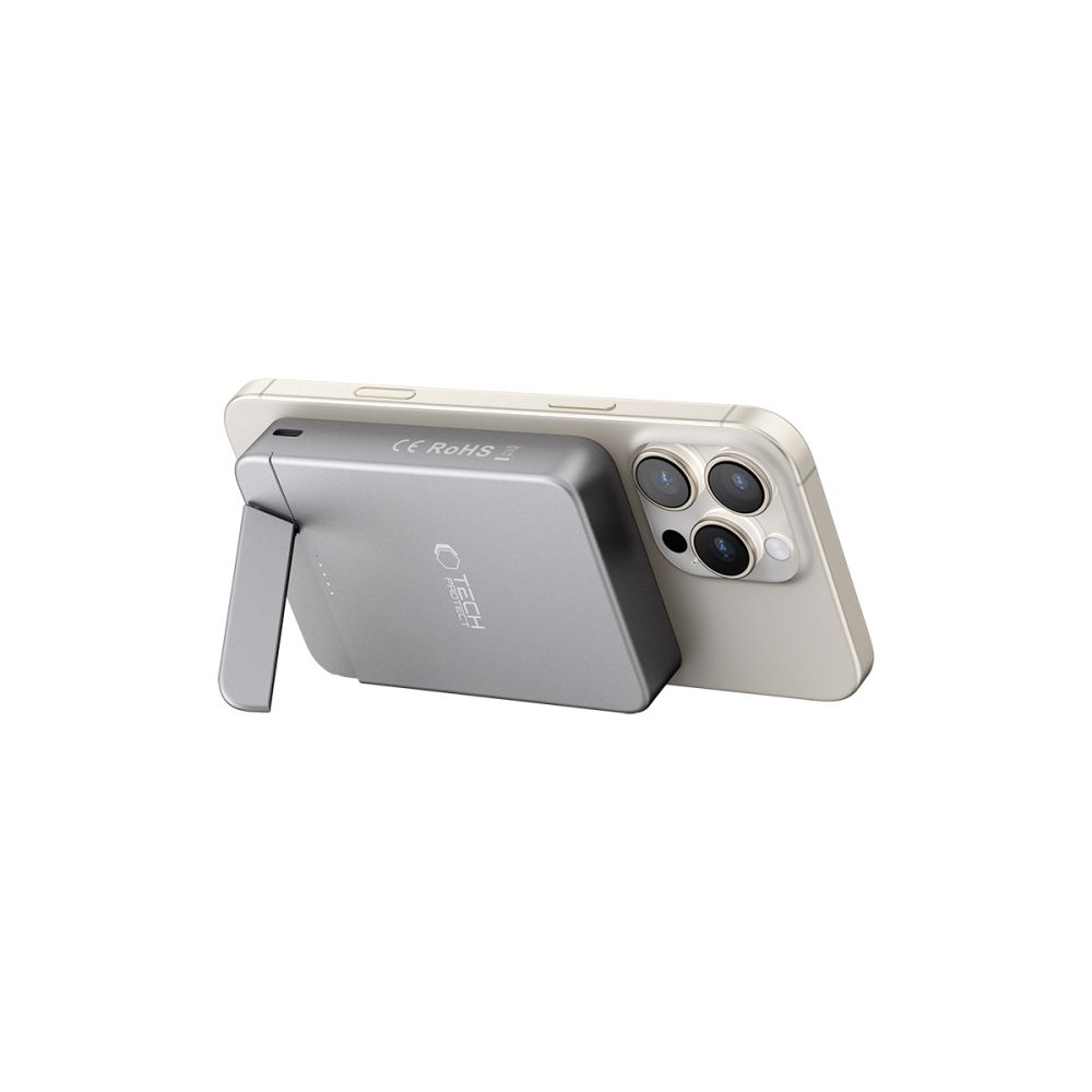 Tech-Protect PB15 LifeMag MagSafe Powerbank 10000 mAh, Gray