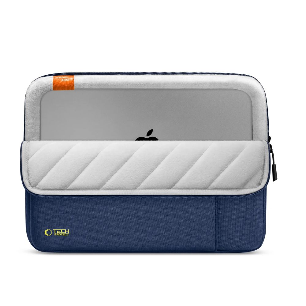 Tech-Protect Defender klēpjdatora soma 13-14\", tumši zila