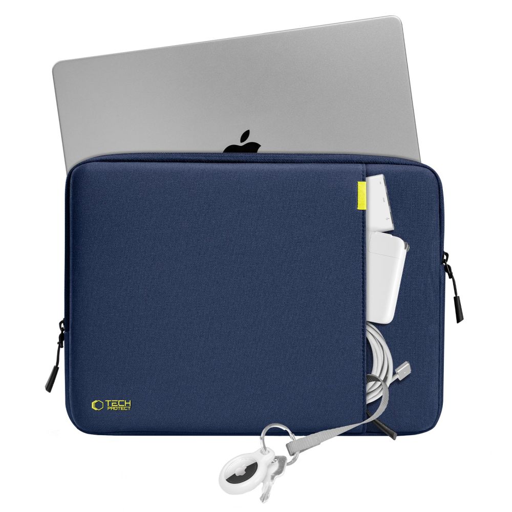Tech-Protect Defender 15-16\" portatīvā datora soma, tumši zila