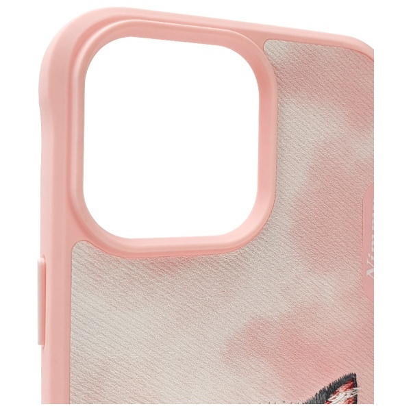 Nimmy iPhone 15 Pro Max Case Big Eyed Pet 2.0 Cat, Pink