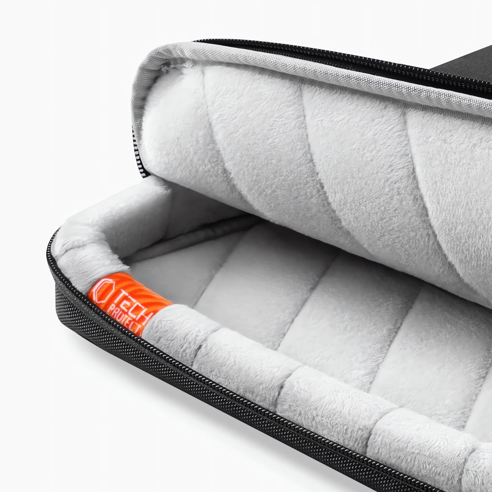 Tech-Protect Defender Laptop Bag 15-16, Black/Orange