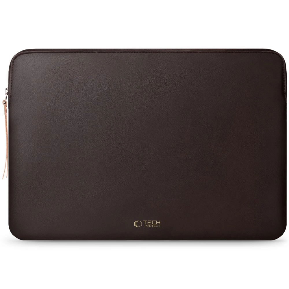 Tech-Protect Fleece klēpjdatora soma 15-16 - brūna | Laptop Bag Brown