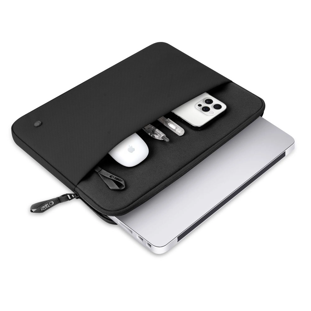 Tech-Protect Sleeve klēpjdatora maciņš 15-16\", melns