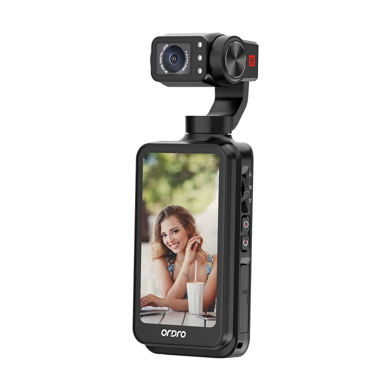 Камера со стабилизатором Ordro Pocket M5 3-Axis, 5K, черная