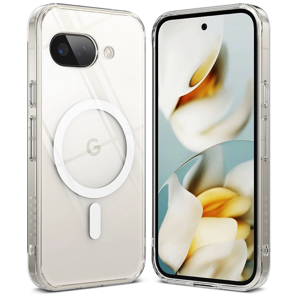 Прозрачный магнитный чехол Ringke Fusion MagSafe для Google Pixel 9A