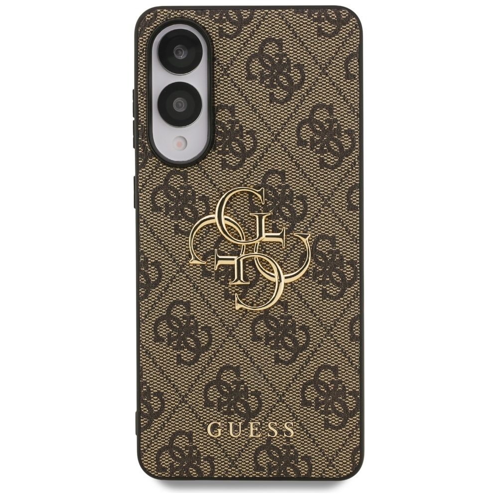 Guess 4G Big Logo Case for Samsung Galaxy S25 Edge, Brown