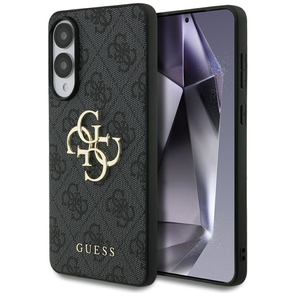Guess Big 4G Logo Classic Logo Phone Case Cover Samsung Galaxy S25 Edge - black