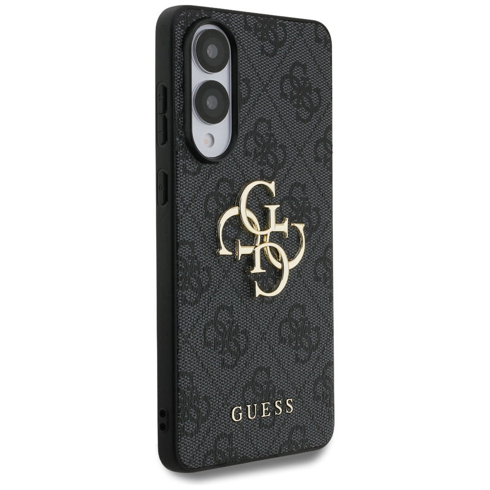 Guess Big 4G Logo Classic Logo Phone Case Cover Samsung Galaxy S25 Edge - black
