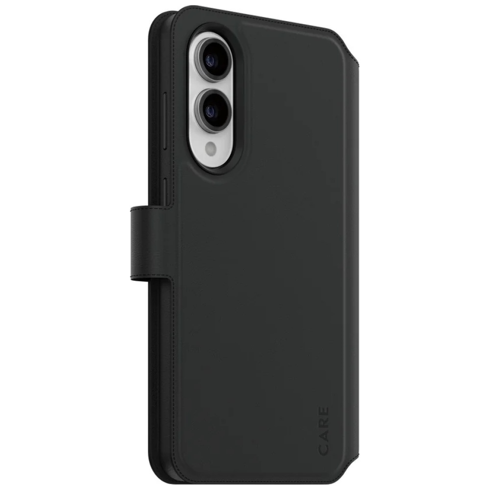 PanzerGlass CARE Feature Tango 2in1 atverams vāciņš maciņš grāmatiņa Samsung Galaxy S25 Edge, melns