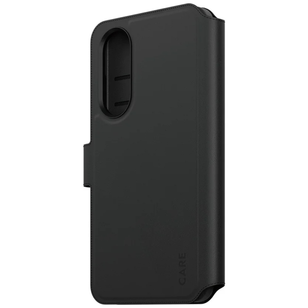 PanzerGlass CARE Feature Tango 2in1 atverams vāciņš maciņš grāmatiņa Samsung Galaxy S25 Edge, melns