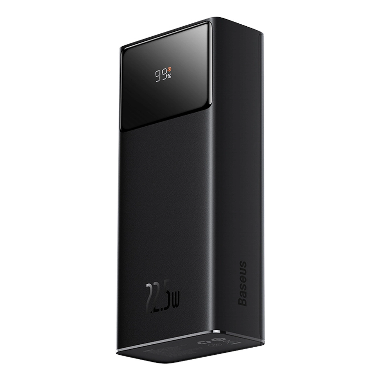 Baseus EnerFill FP41 30000mAh 22.5W Power Bank with Baseus Simple USB-A - USB-C 3A 30cm Cable - Black