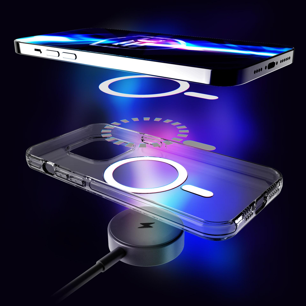 3mk EverClear MagPhone Case Cover Apple iPhone 15 Pro Max - Transparent