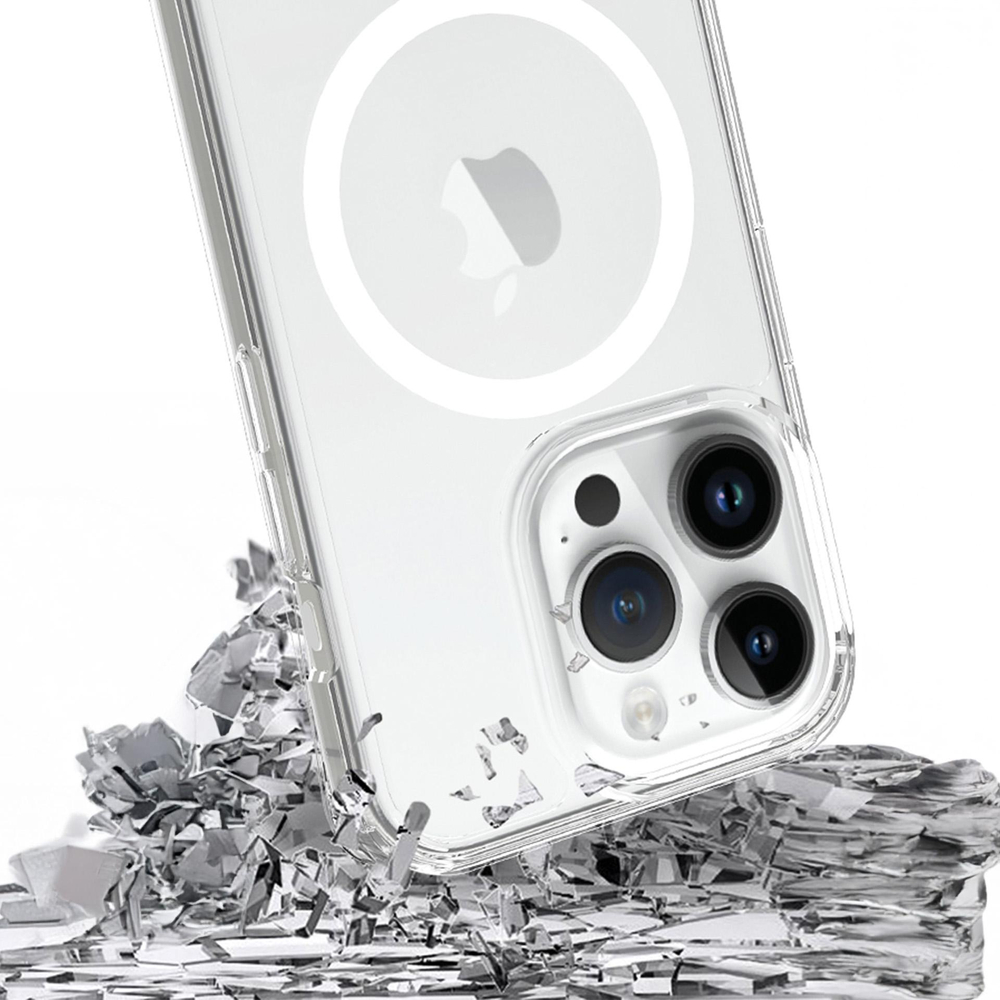 3mk Armor MagCase iPhone 15 Pro Max vāciņš, caurspīdīgs