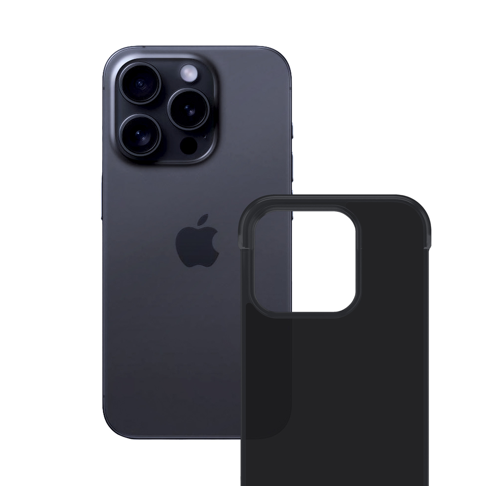 3mk Apple iPhone 15 Pro Max Case Just20g Matt Case, Matte Black