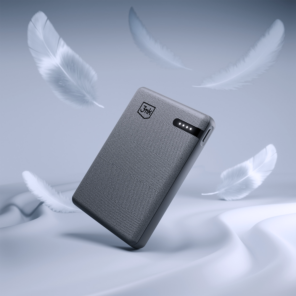 3mk Pocket Powerbank™ 5000mAh 12W USB-C ārējais akumulators