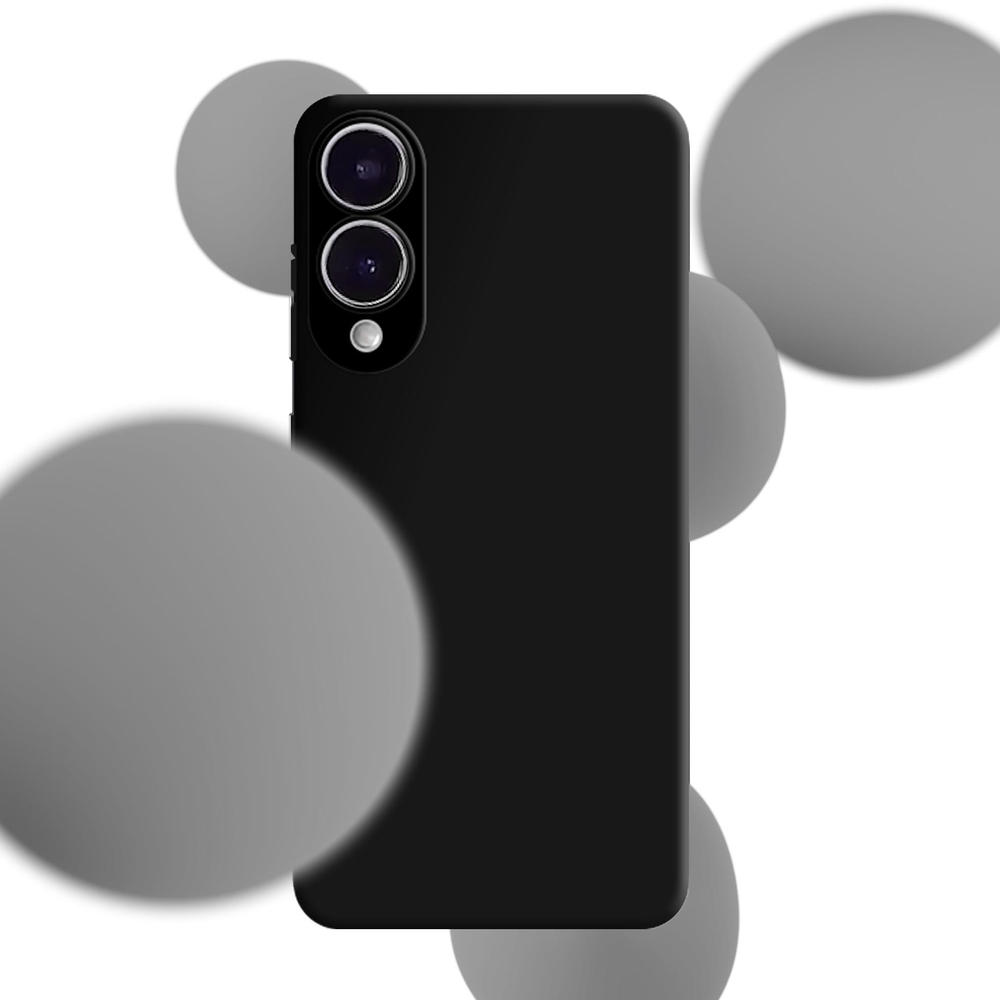 Чехол 3mk Hardy Silicone MagCase для Samsung Galaxy S25 Edge, черный