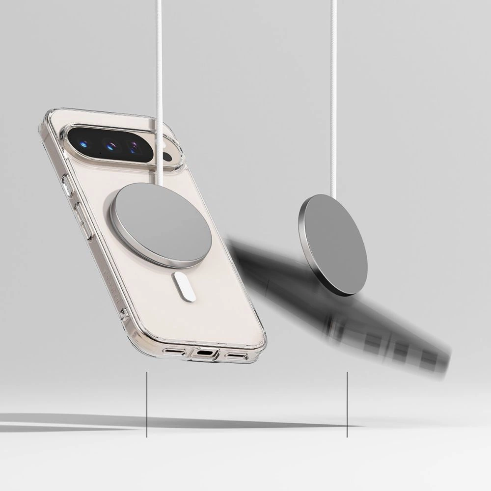 Google Pixel 10 Pro XL Ringke Fusion MagSafe Clear Case Cover, Clear | Чехол Кейс Бампер Обложка...