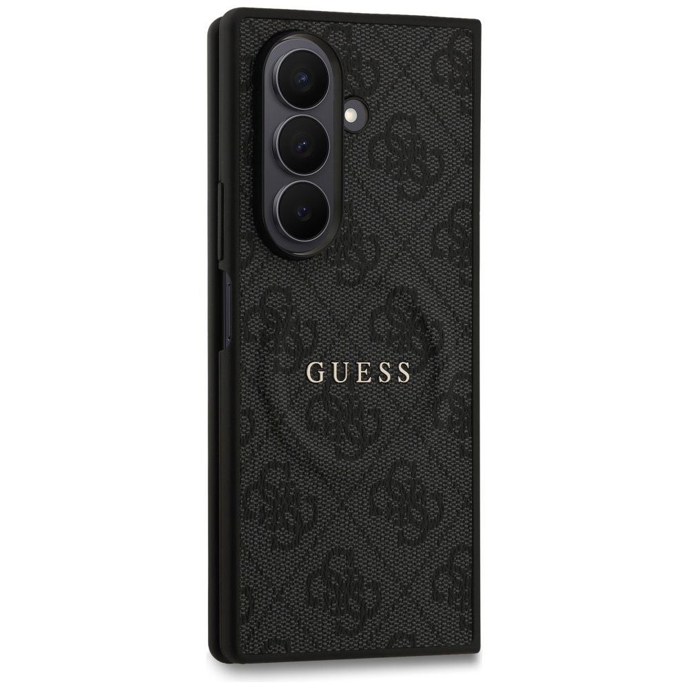 Чехол Guess 4G Classic MagSafe для Samsung Galaxy Z Fold7, Черный