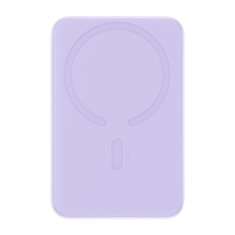 Baseus Magnetic Mini bezvadu ārējais akumulators 10000mAh 20W, violets