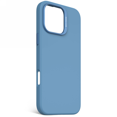 Decoded Silicone MagSafe Case for iPhone 16 Pro Max, Blue