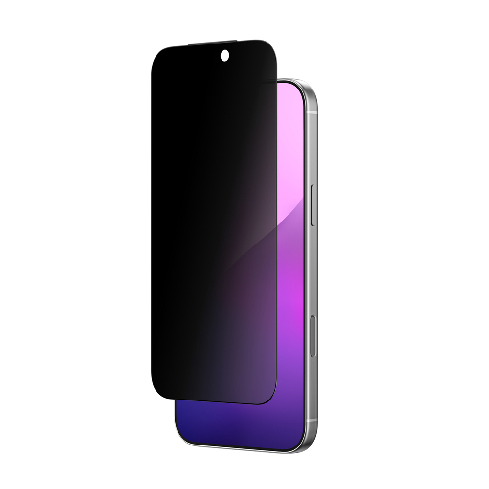 AmazingThing iPhone 17 Pro aizsargstikls Titan FusionFilter 7 Matte Privacy