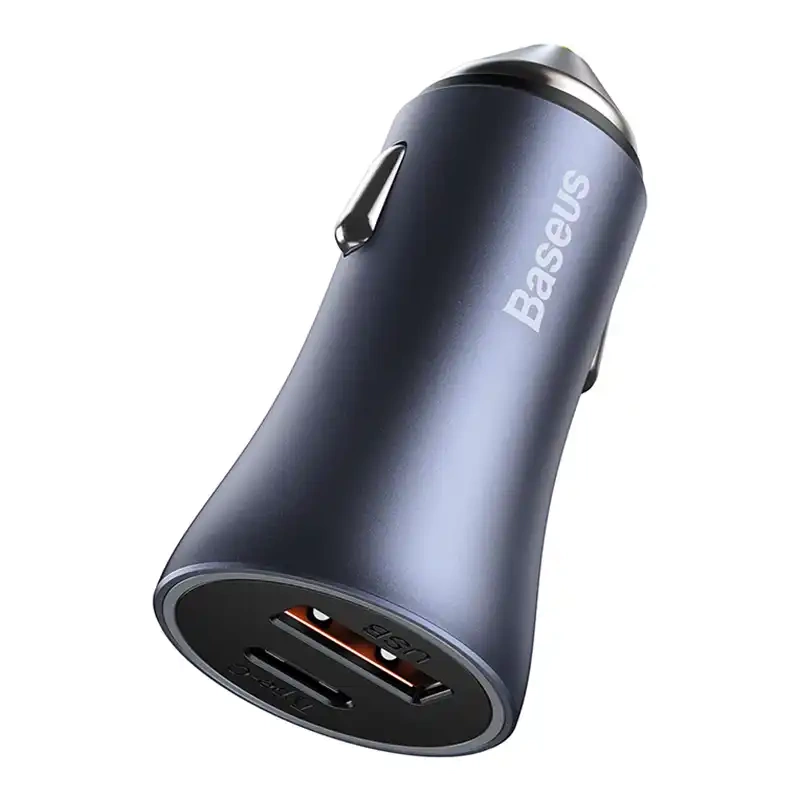Baseus Golden Contactor Pro быстрый автомобильный зарядное устройство USB Type C...