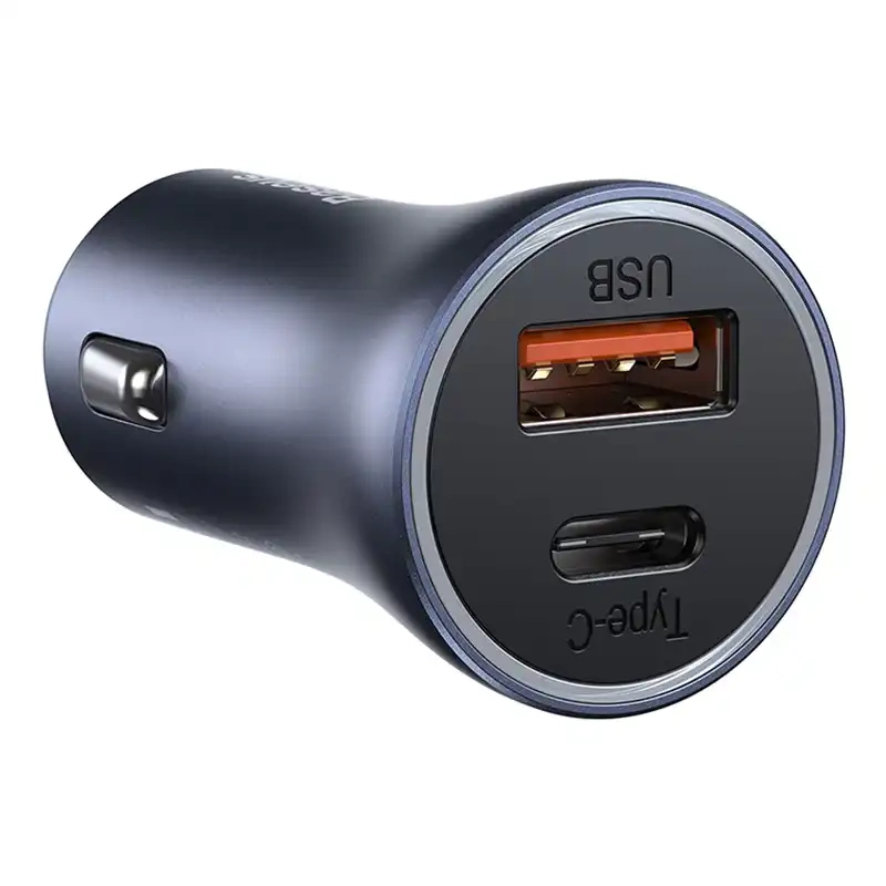 Baseus Golden Contactor Pro быстрый автомобильный зарядное устройство USB Type C...