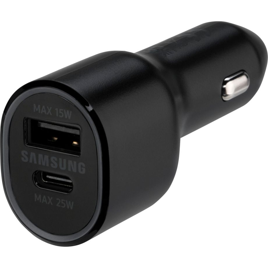 Samsung EP-L4020NBEGEU 40W USB-C / USB-A auto lādētājs, melns
