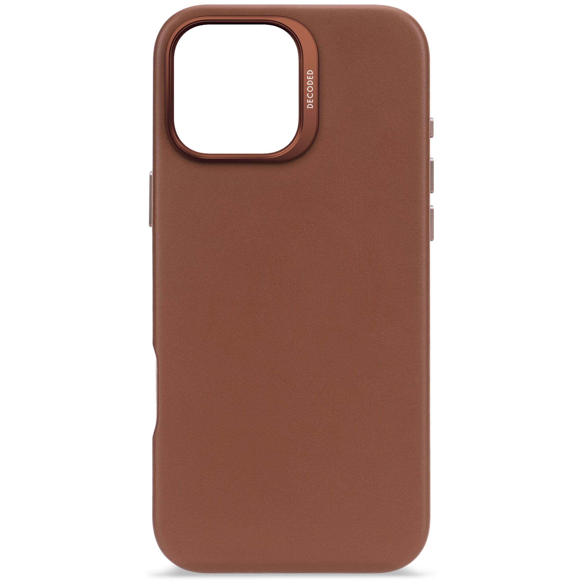 Decoded Leather Backcover vāciņš Apple iPhone 16 Pro Max, brūns