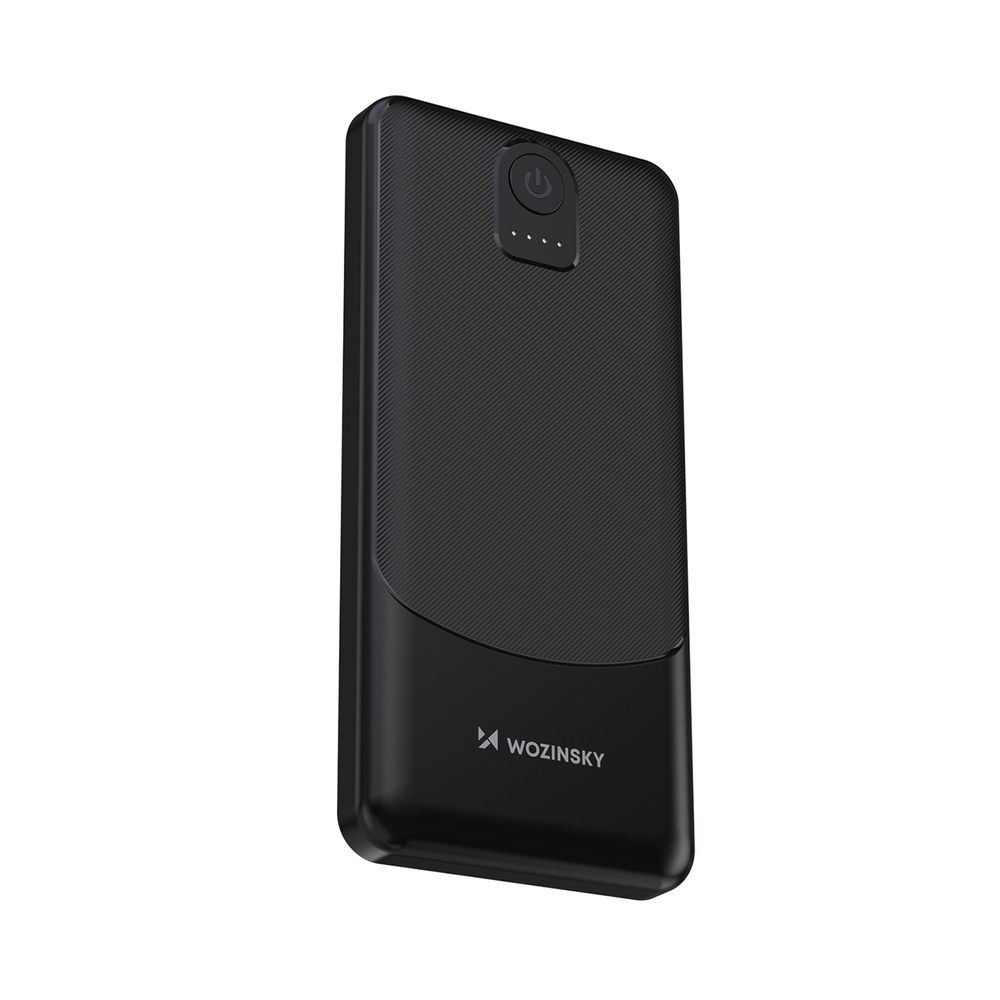 Wozinsky Wpower 10 000 mAh powerbank - melns (0)