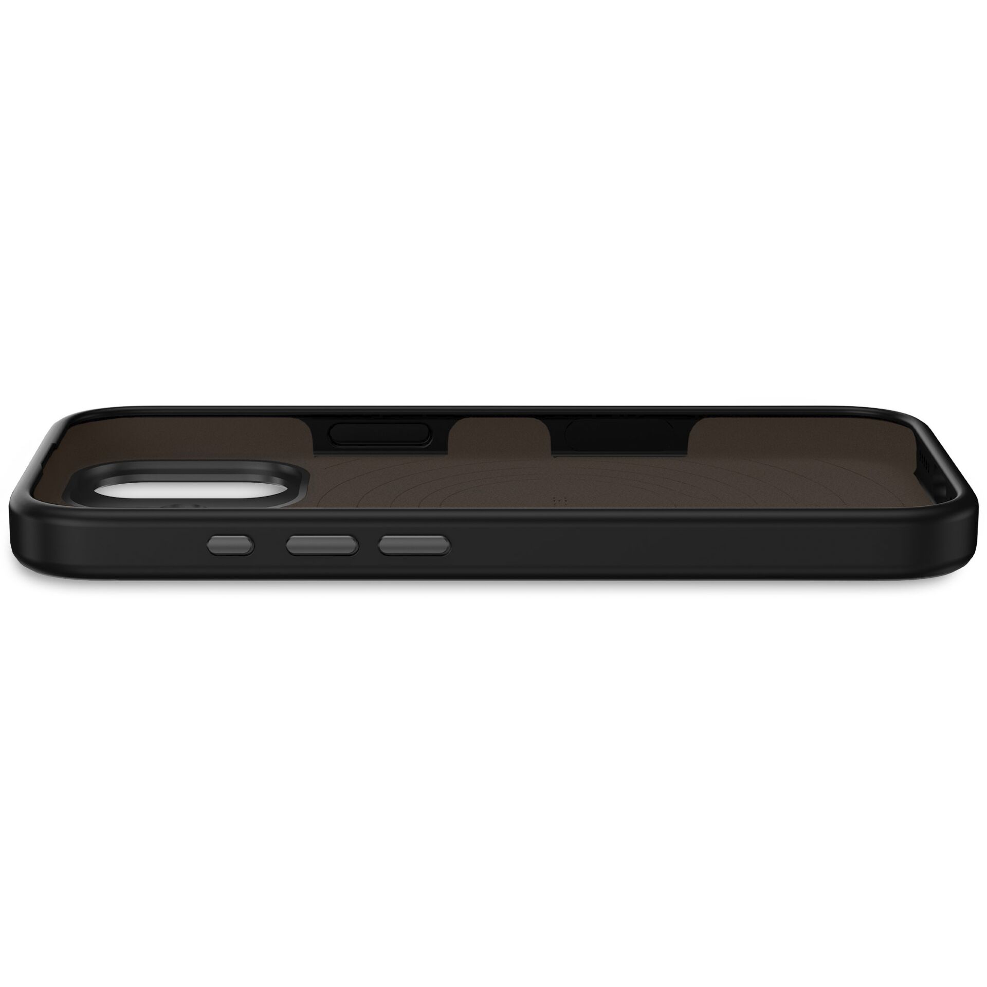 Decoded AntiMicrobial Silicone MagSafe vāciņš iPhone 17, melns