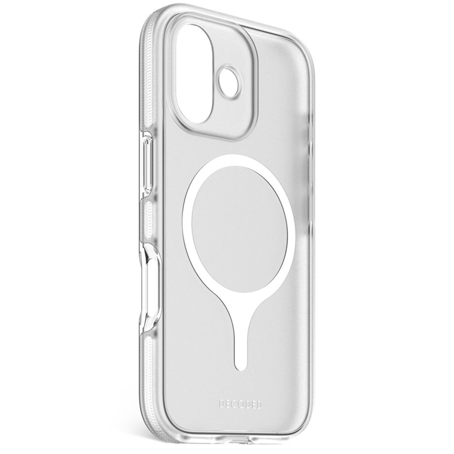 Decoded DropTec MagSafe Case for iPhone 17, Transparent Matte