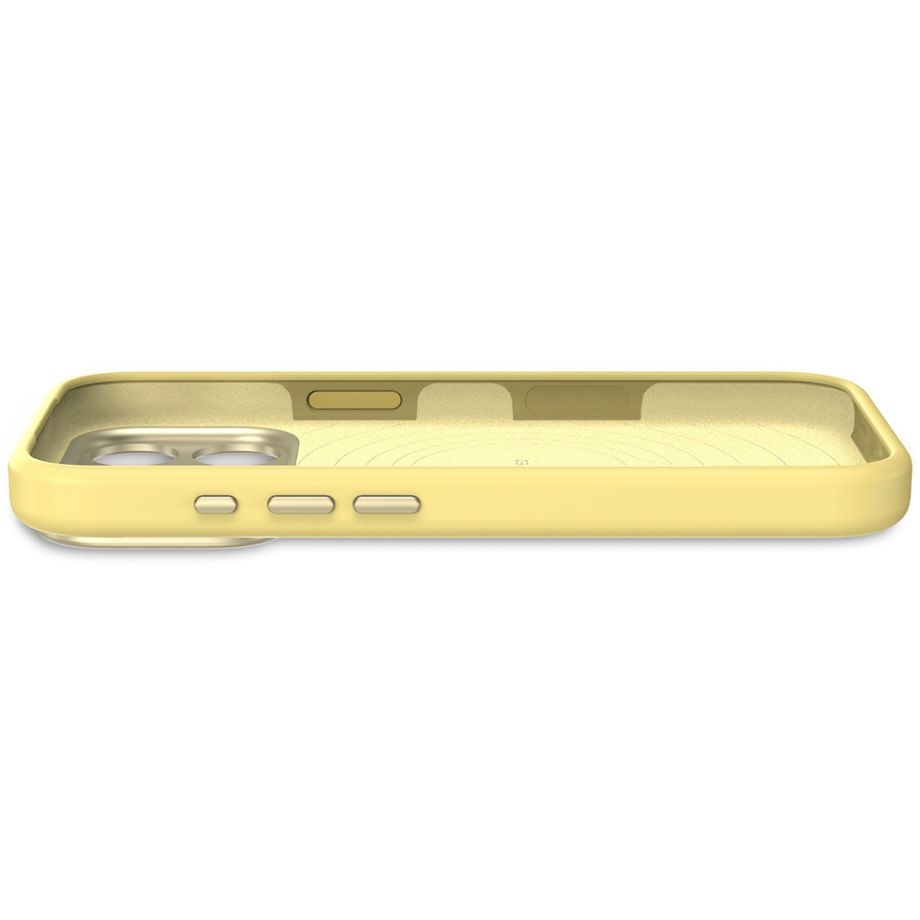 Decoded AntiMicrobial Silicone Backcover MagSafe iPhone 17 Pro - Yellow