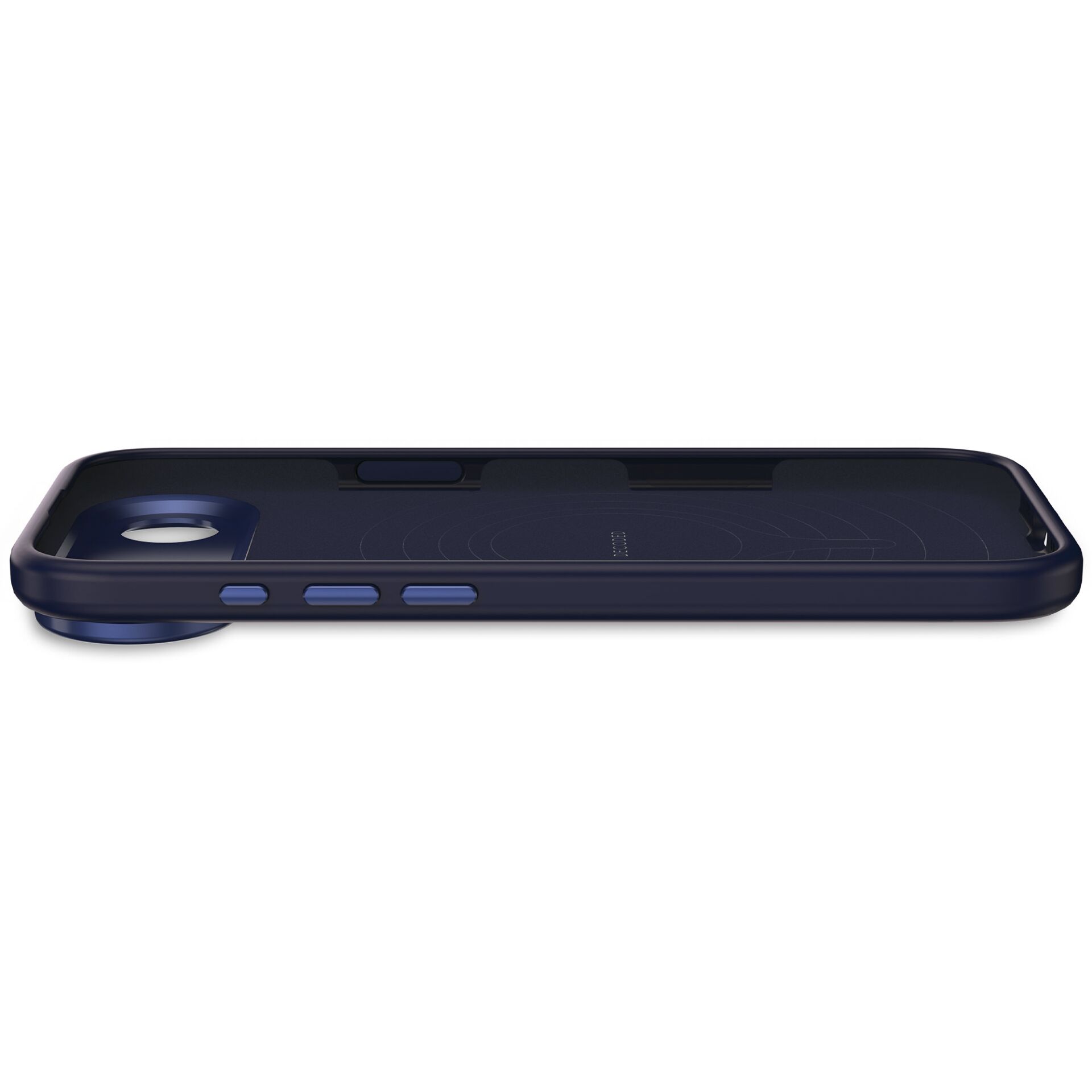 Decoded AntiMicrobial Silicone MagSafe Case for iPhone 17 Air - Navy Blue