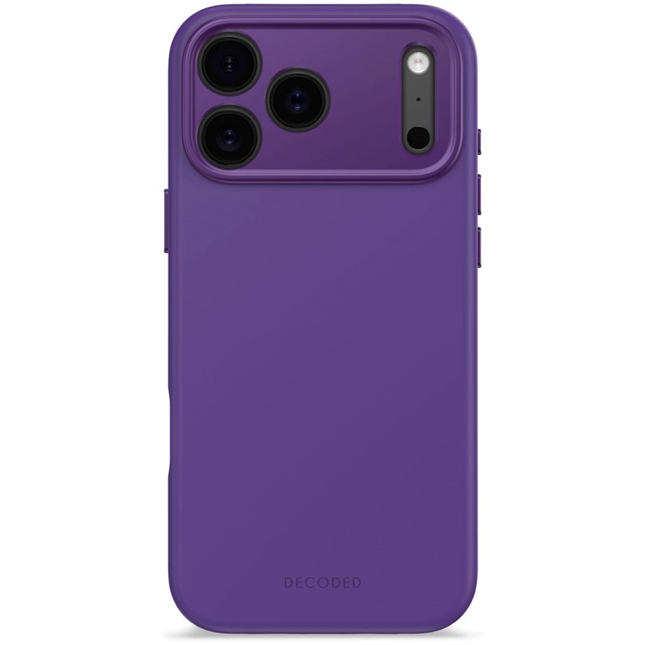 Decoded AntiMicrobial silikona MagSafe vāciņš iPhone 17 Pro Max, violets