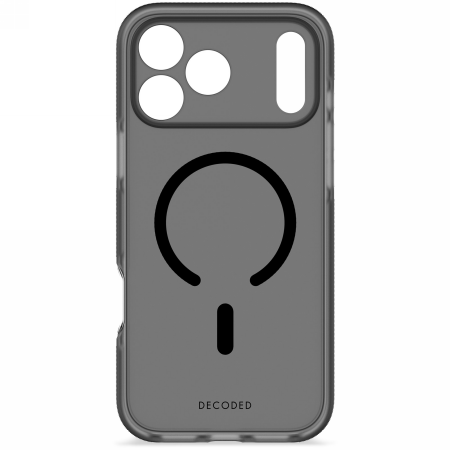 Decoded DropTec MagSafe vāciņš iPhone 17 Pro Max, caurspīdīgs/melns