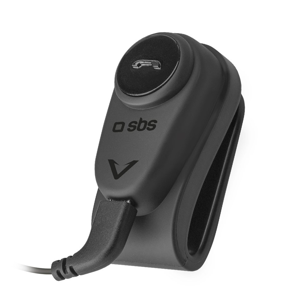 SBS TEEARSETMONOMOTOBTK моно беспроводная гарнитура для мотошлема - черная